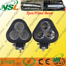 Creee-Serie LED-Arbeitslicht, 3PCS * 10W LED-Arbeitslicht, Spot / Flut-LED-Arbeitslicht für LKW Truck